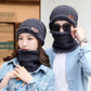 2 Pcs Wool Beanie And Neck Warmer
